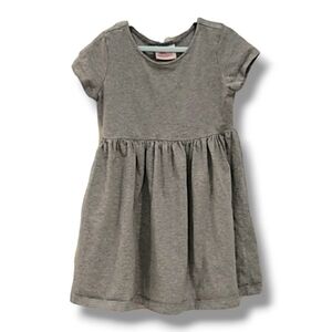 Hanna Andersson Gray Cotton Summer T-Shirt Dress - Size 5T